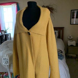 Heavy Weight Fly Away Cardigan - Autum Gold - 2 x  - JM Collection